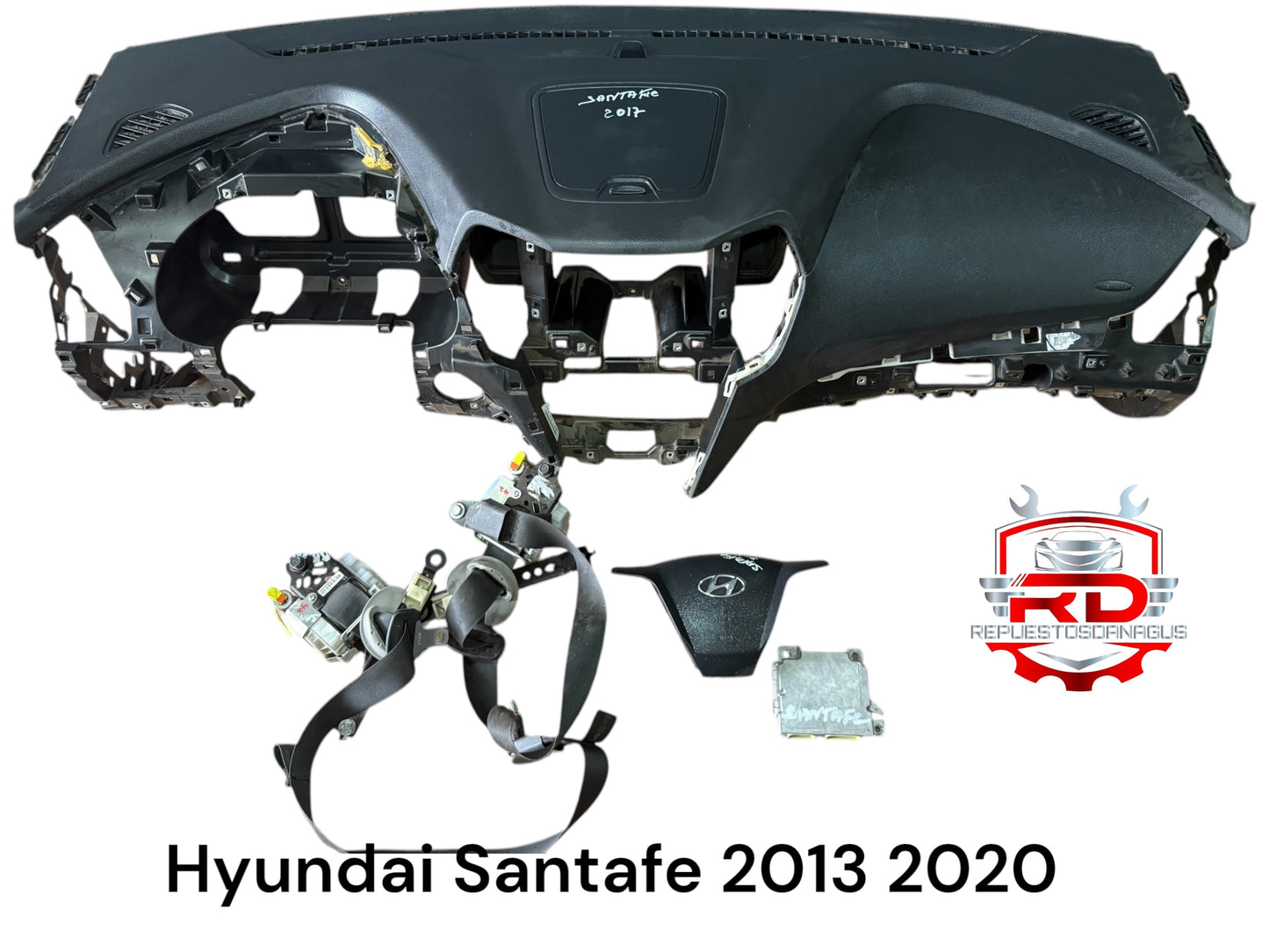 Hyundai Santa Fe 2013 2020 kit de airbag-Repuestos-originales-para-auto