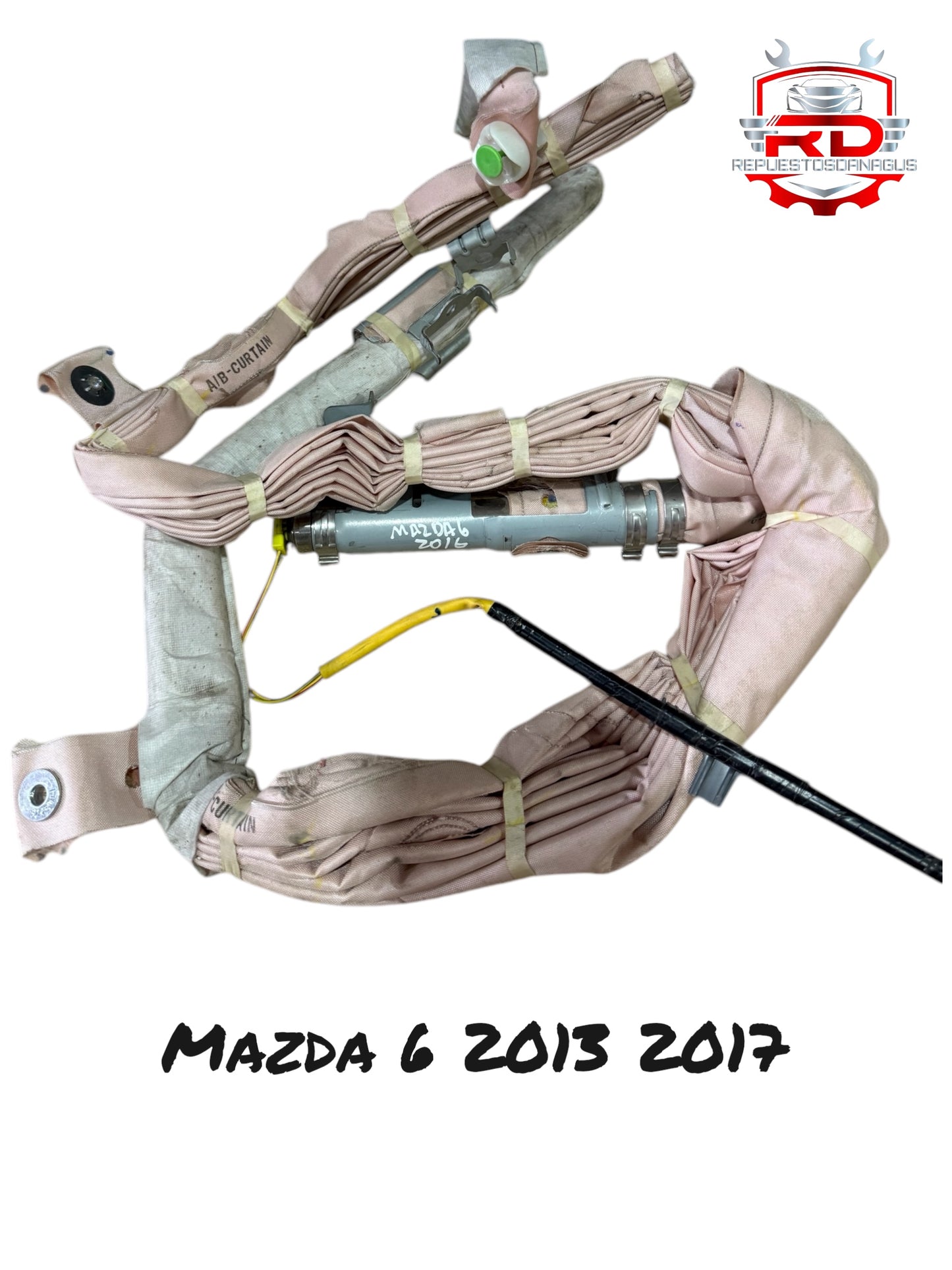 Mazda 6 2013 2017 airbag cortina-Repuestos-originales-para-auto