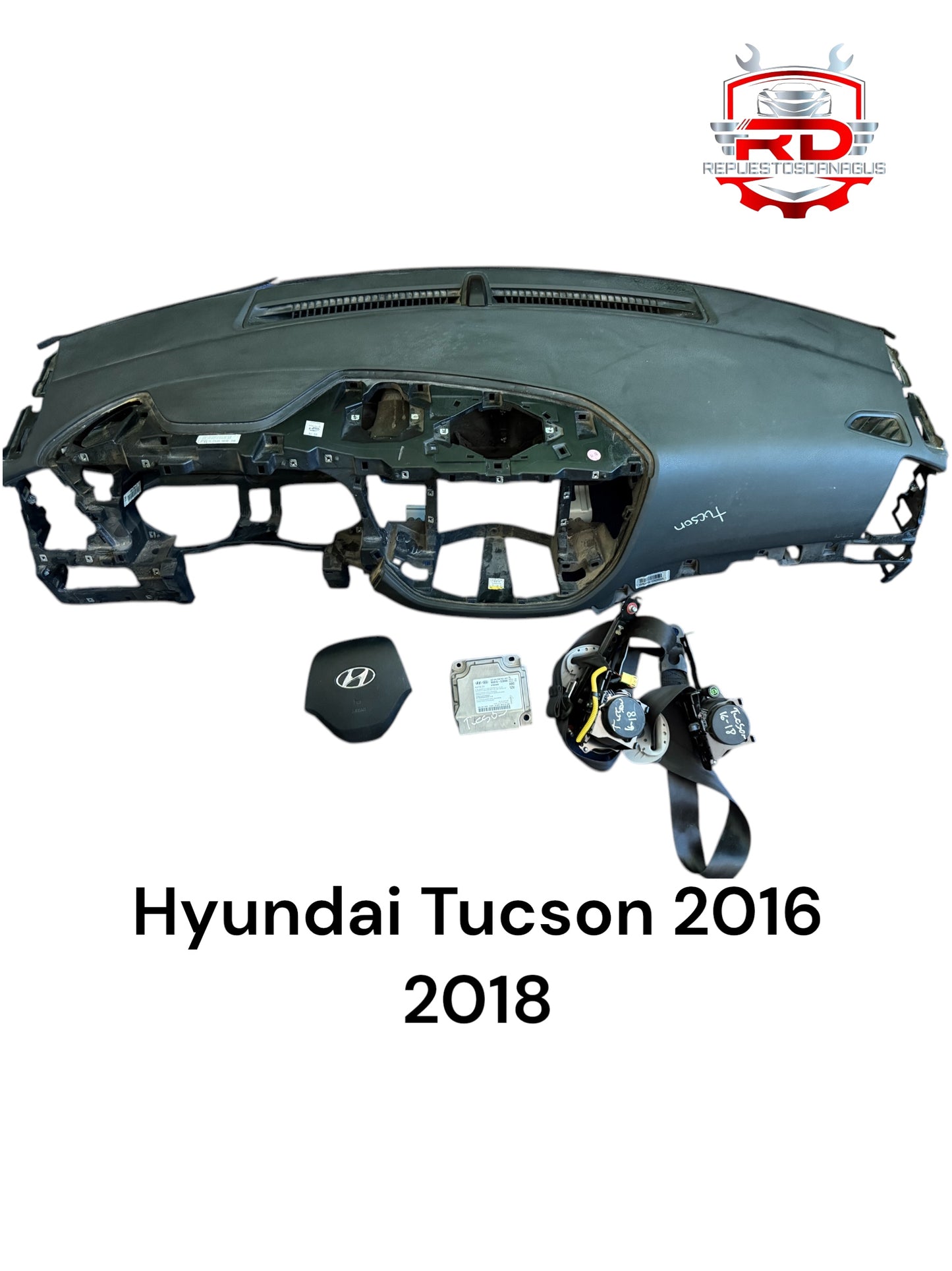 Hyundai Tucson 2016 2018 kit de airbag-Repuestos-originales-para-auto