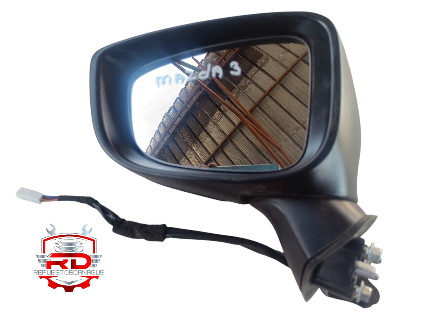 Mazda 3 2015 2020 espejo izquierdo-Repuestos-originales-para-auto
