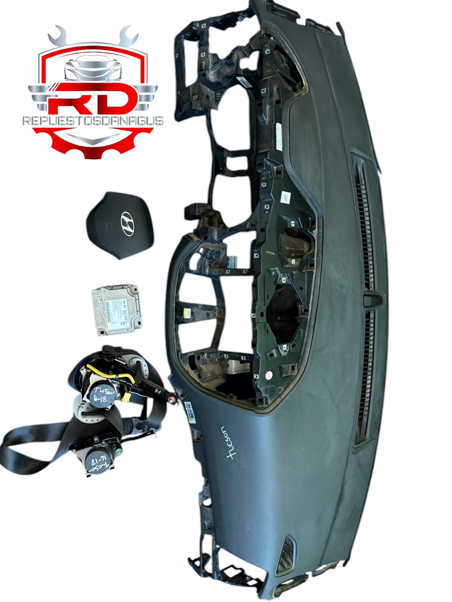 Hyundai Tucson 2016 2018 kit de airbag-Repuestos-originales-para-auto